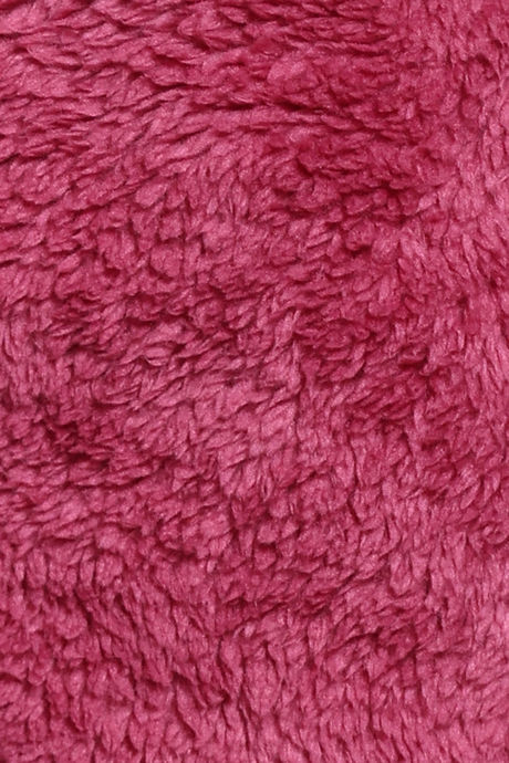 Zivame Soft Snuggles Fur Lifewear Set - Beet Red — image 7